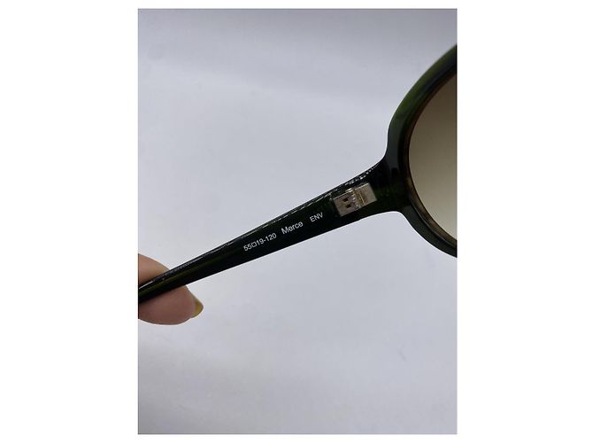 Oliver Peoples sunglasses T.  Plastic Green - view 4