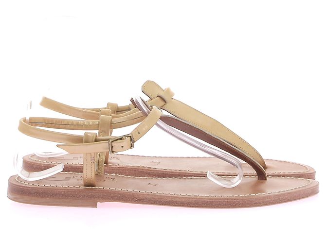 Sandali K Jacques T.EU 37 Pelle Beige - vista 3