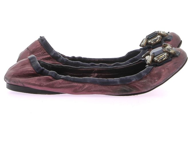 Miu Miu Ballerinas T.EU 39 Leder - Ansicht 5
