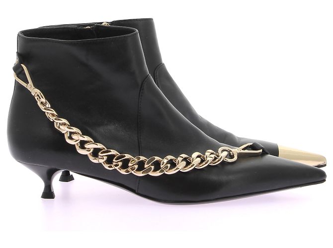 Bruno Magli Botines Agl T.EU 40 Cuero Negro - vista 3