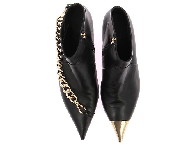 Bruno Magli Botines Agl T.EU 40 Cuero Negro - vista 4