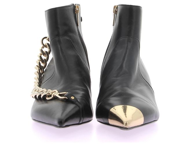 Bruno Magli Botines Agl T.EU 40 Cuero Negro - vista 6