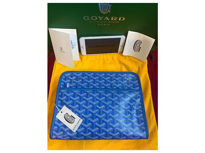 Goyard Jouvence MM Blu - vista 12