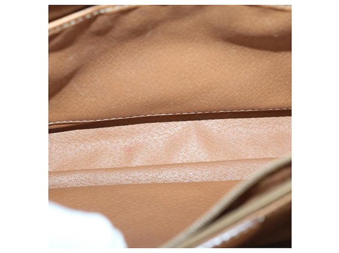 Céline CELINE Borsa a tracolla in tela di macadam PVC Pelle marrone Auth yk11104 - vista 10