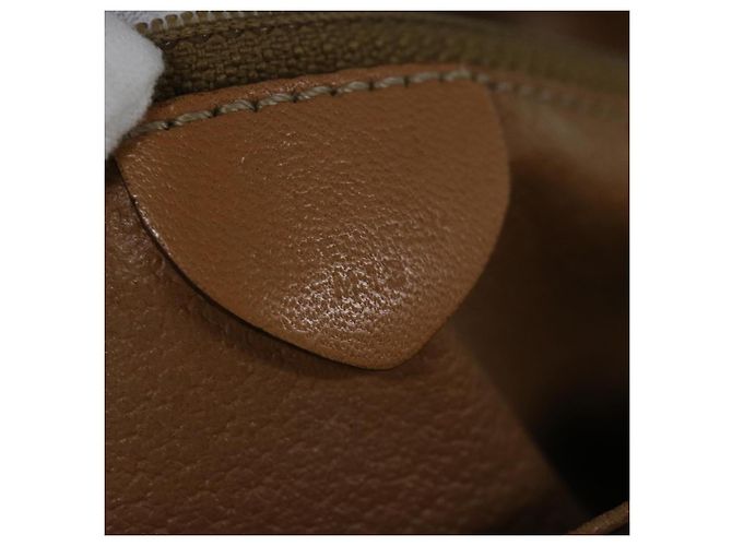 Céline CELINE Borsa a tracolla in tela di macadam PVC Pelle marrone Auth yk11104 - vista 12
