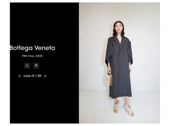 Bottega Veneta Daisey Box Marrone Bianco - vista 19