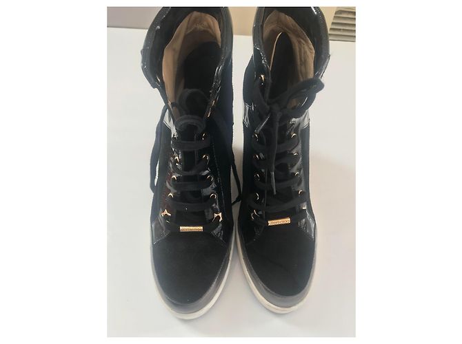 Stivaletti neri Jimmy Choo Nero - vista 3