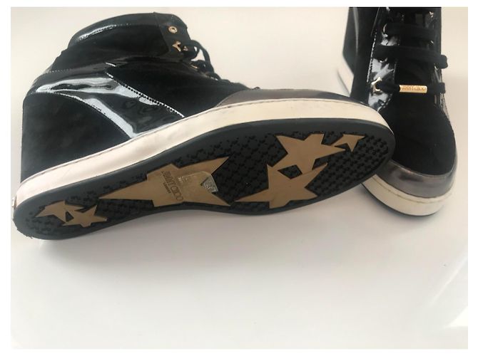 Stivaletti neri Jimmy Choo Nero - vista 4