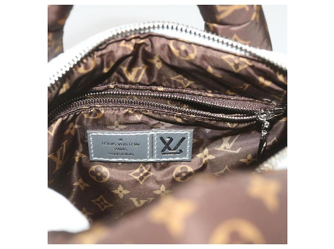 LOUIS VUITTON Linylon Speedy Bandouliere 25 Tasche 2Weise Silber M20973 Auth 68692S - Ansicht 10