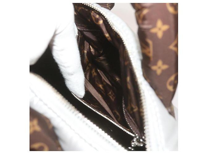 LOUIS VUITTON Linylon Speedy Bandouliere 25 Tasche 2Weise Silber M20973 Auth 68692S - Ansicht 20