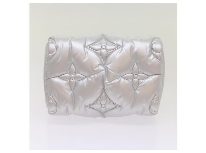LOUIS VUITTON Linylon Speedy Bandouliere 25 Tasche 2Weise Silber M20973 Auth 68692S - Ansicht 5