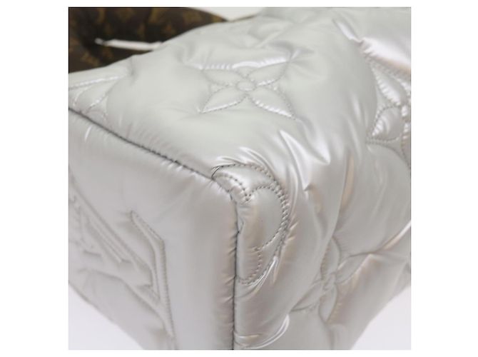 LOUIS VUITTON Linylon Speedy Bandouliere 25 Tasche 2Weise Silber M20973 Auth 68692S - Ansicht 8