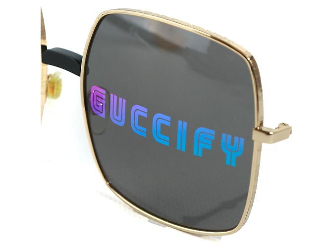 GUCCI - Gafas Guccify Dorado - vista 4