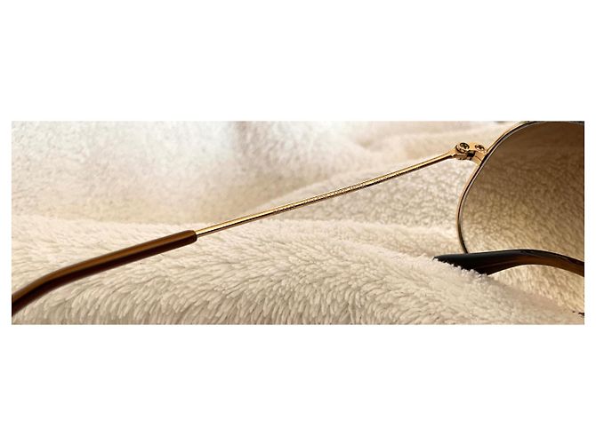Gafas de sol Ray-Ban AVIATOR LARGE METAL doradas RB3025 Dorado - vista 9