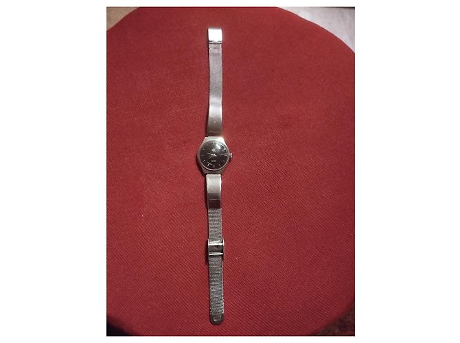 Calvin Klein Orologio da polso analogico da donna vintage anni '90 Argento - vista 7