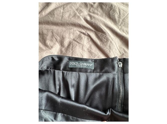 Schwarzer Rock von Dolce & Gabbana Größe 42 - Ansicht 3