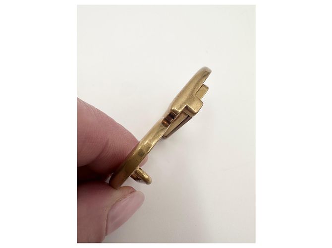 Hebilla para cinturón CD saddle de Christian Dior dorada Dorado - vista 10