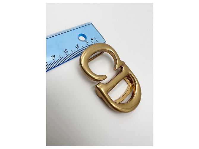 Hebilla para cinturón CD saddle de Christian Dior dorada Dorado - vista 11