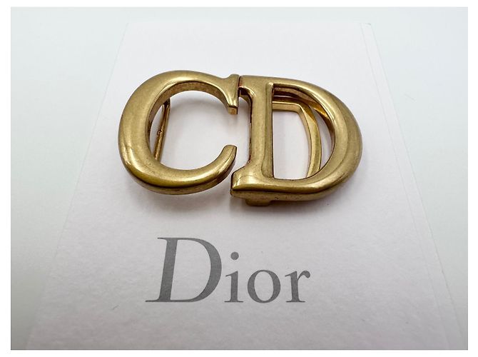Hebilla para cinturón CD saddle de Christian Dior dorada Dorado - vista 2