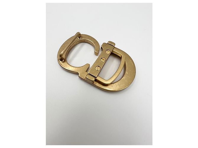 Hebilla para cinturón CD saddle de Christian Dior dorada Dorado - vista 5