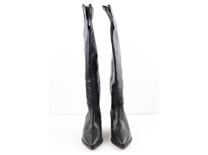 & Other Stories Botas de couro - vista 2
