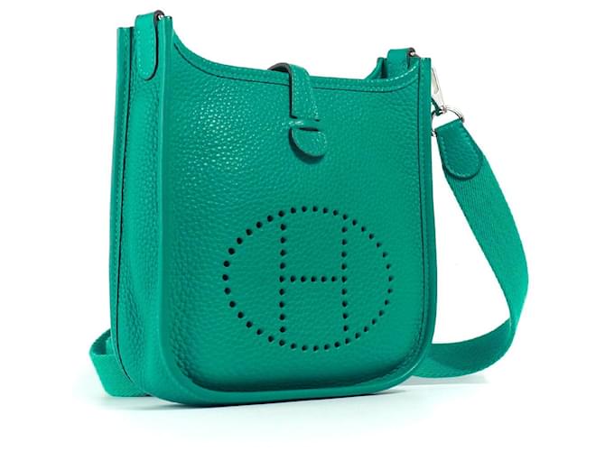 Hermès HERMES Sacs à main Mini Evelyne Vert - vue 2