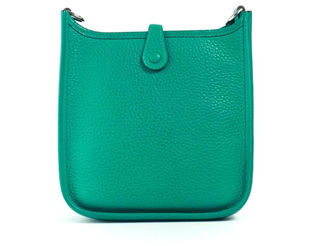 Hermès HERMES Sacs à main Mini Evelyne Vert - vue 3
