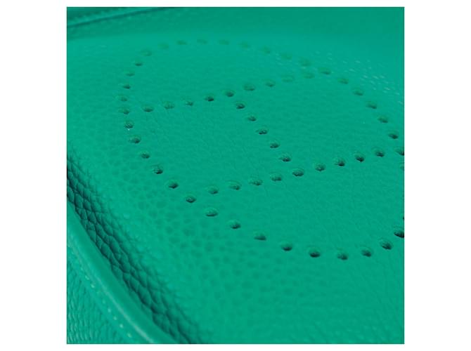 Hermès HERMES Sacs à main Mini Evelyne Vert - vue 5