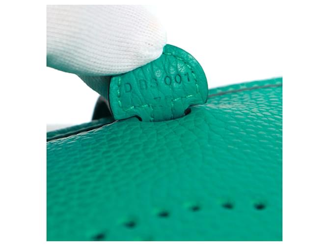 Hermès HERMES Sacs à main Mini Evelyne Vert - vue 8