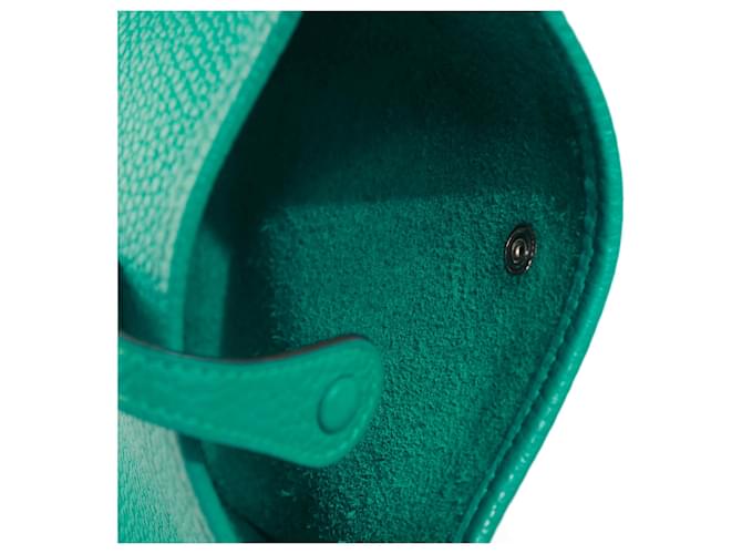 Hermès HERMES Sacs à main Mini Evelyne Vert - vue 9