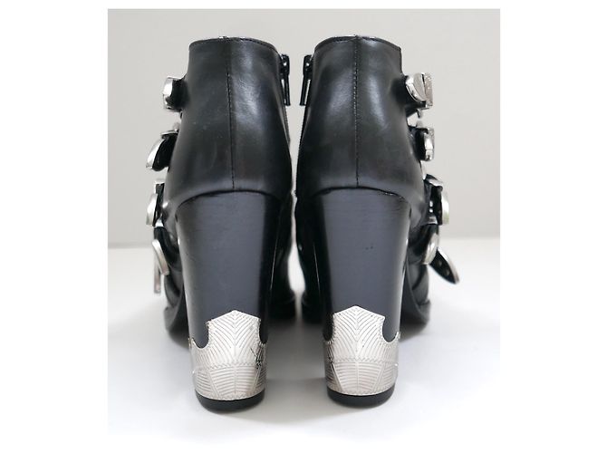 Toga Pulla multi strap ankle boots Black - view 2