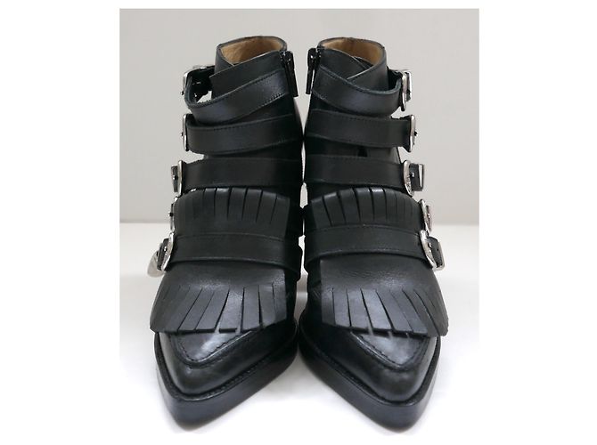 Toga Pulla multi strap ankle boots Black - view 3