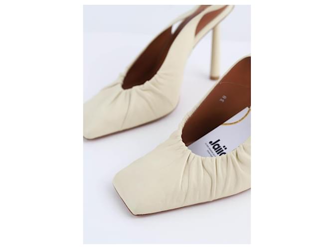 Fenty Lederabsätze Beige - Ansicht 4