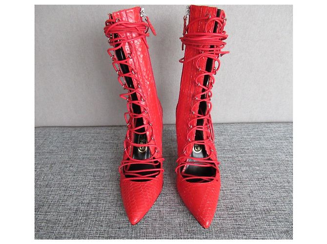 Autre Marque Botas de serpiente roja Liudmila Drury Lane - vista 4