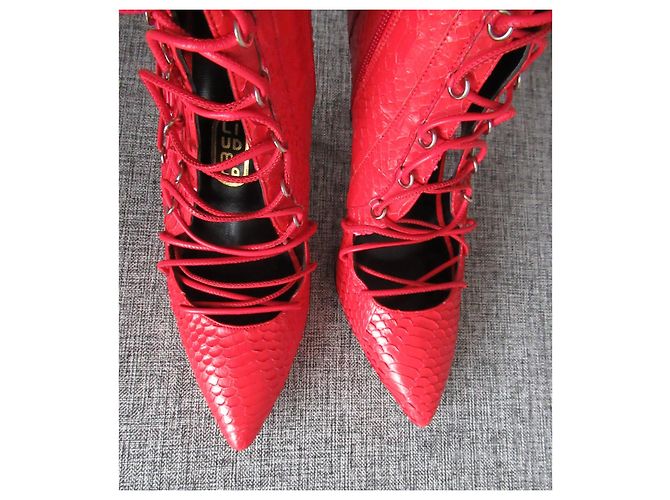 Autre Marque Botas de serpiente roja Liudmila Drury Lane - vista 5