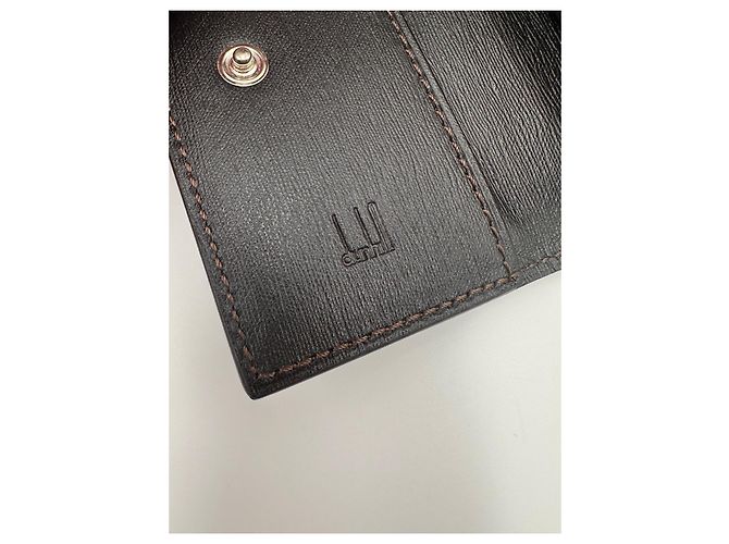 Alfred Dunhill Dunhill brown leather keychain Dark brown - view 9