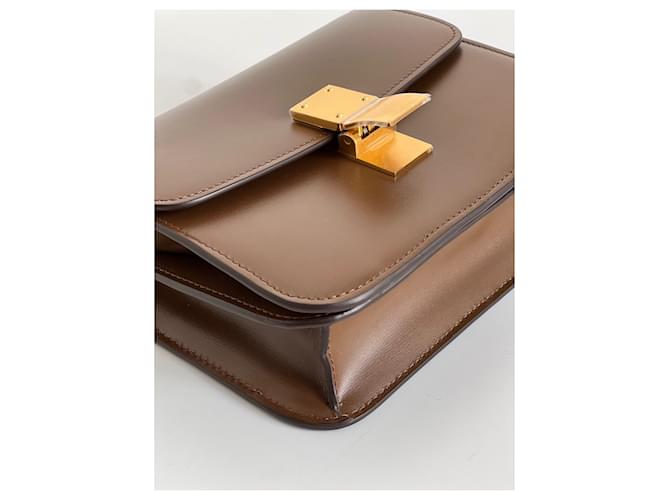 Classic Box Céline Celine Box Bag Piccola Cammello - vista 10