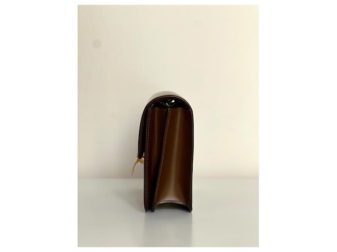 Classic Box Céline Celine Box Bag Piccola Cammello - vista 4