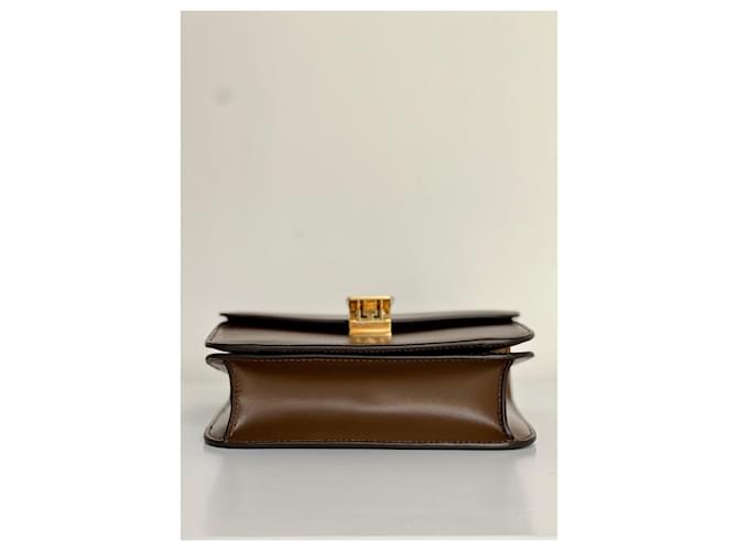 Classic Box Céline Celine Box Bag Piccola Cammello - vista 5