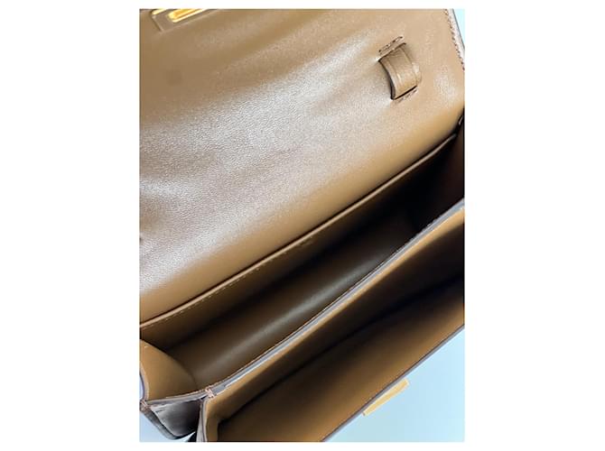 Classic Box Céline Celine Box Bag Piccola Cammello - vista 7