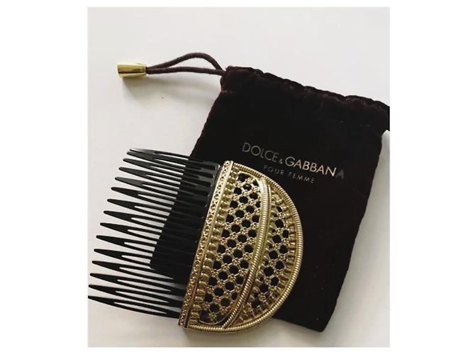 Magnifique peigne précieux pour cheveux DOLCE & GABBANA - vue 2