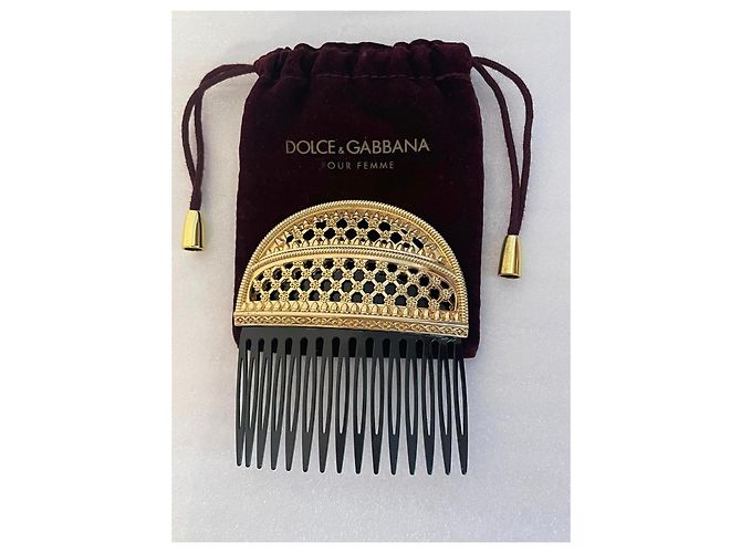 Magnifique peigne précieux pour cheveux DOLCE & GABBANA - vue 7
