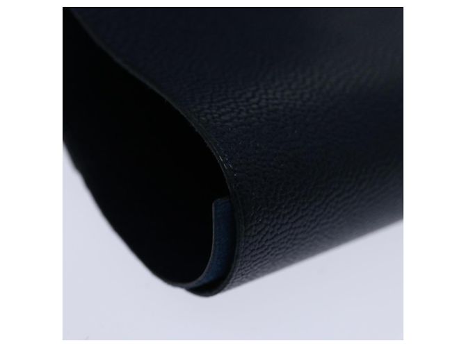 Hermès HERMES Roll Note Cover Leather Navy Auth bs12727 Navy blue - view 10