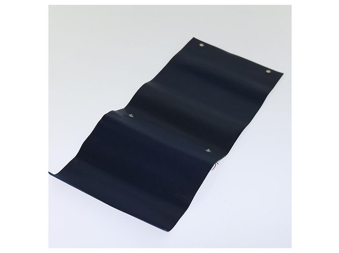 Hermès HERMES Roll Note Cover Leather Navy Auth bs12727 Navy blue - view 16