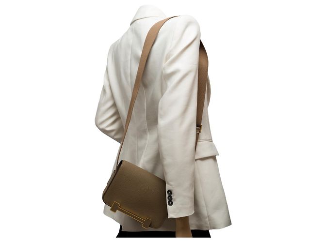 Hermès Accessorio HERMES Roulis Slim in Pelle Etoupe - 101795 Taupe - vista 13