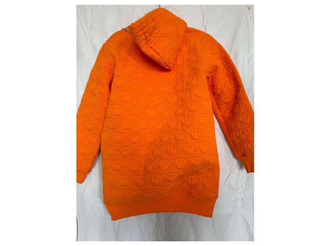 Moletom com capuz Moschino Laranja de algodão - vista 3