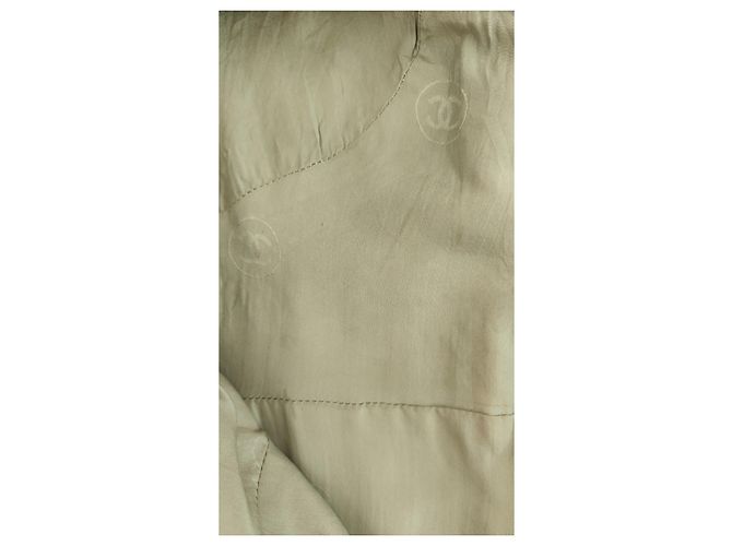 Chanel Lederkleid Silber 1999 Runway - Ansicht 19