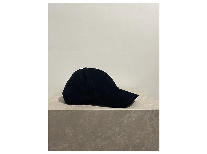 SAINT LAURENT Cappelli T.Internazionale XL Tessuto Nero - vista 2