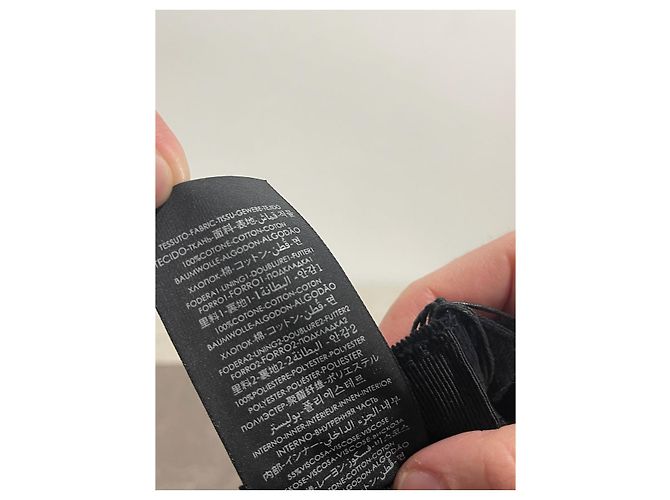 SAINT LAURENT Cappelli T.Internazionale XL Tessuto Nero - vista 9