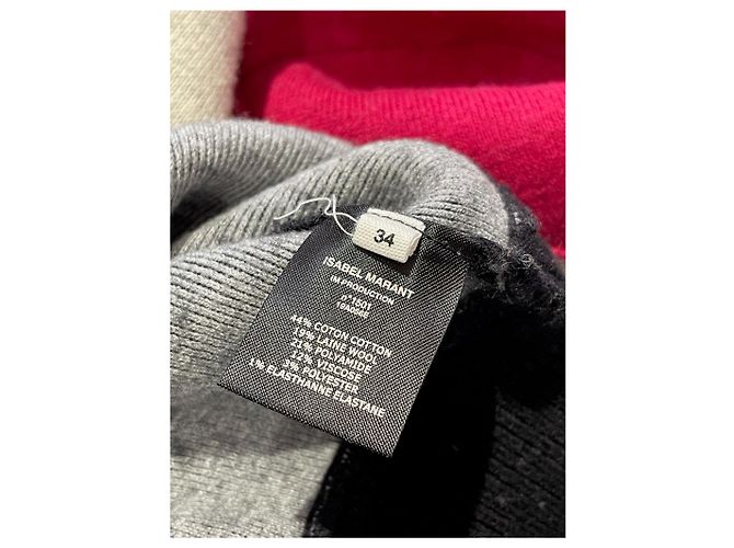 ISABEL MARANT ETOILE Strickwaren T.International XS Baumwolle Rot - Ansicht 5